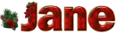 CHRISTMAS NAME - JANE