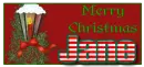 MERRY CHRISTMAS - JANE