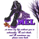 Mel - My Life - Tree - Purple