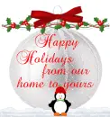 Happy Holidays from our home to yours