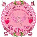 Wings of Hope: Breast Cancer Awareness: GINA