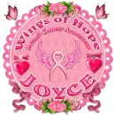 Wings of Hope: Breast Cancer Awareness: JOYCE