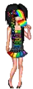 Rainbow dolls