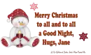 Merry Christmas to all - Jane