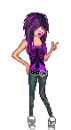 All purple