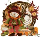 Autumn scarecrow/Marilyn