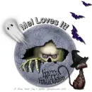 Mel - Loves It - Skeleton - Bats