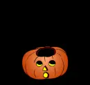 Halloween Ghost & Pumpkin