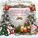 Merry Christmas Happy Holiday Wishes