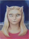 Feline female being 