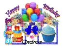 Happy Birthday ~ Andrea