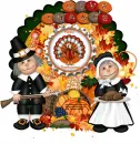 Give Thanks/Happy Thanksgiving