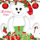 Holiday hugs Bear