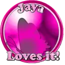 Jaya -Butterfly button-loves it 