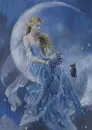 angel in blue