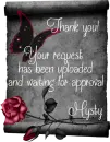 Gothic, upload approval 