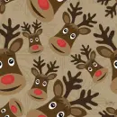Reindeer Seamless Pattern