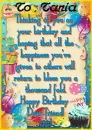 Happy Birthday ~ Tania