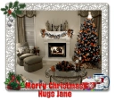 Christmas Home Scene - Jane