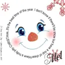 Mel - Christmas - Holly Jolly - Snowman