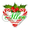 Heart Candycane: Allen