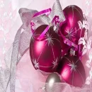 pink ornaments
