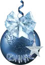 Blue Ornament-Connie
