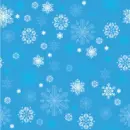 Blue Christmas Seamless Background