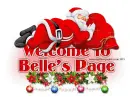 Santa Sleeping: Welcome to Belle's Page
