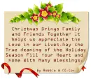 Christmas Blessing~!
