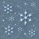Beaded Snowfakes