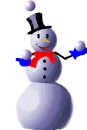 Juggling Snowman