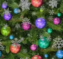 Glitter Seamless Christmas Background