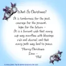 Mel - What Is Christmas - Ornaments