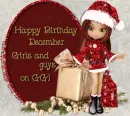 December-Happy Birthday to GG girls and Guys