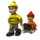 sledding