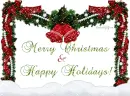 Merry Christmas Happy Holidays