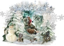 a snowflake is winters butterflys