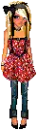Red dress