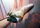 shoe and rose