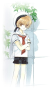 Syaoran in his school uniform