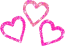 Pink hearts!