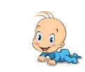 baby waving