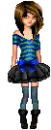 Blue doll