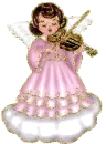 angel with violin
