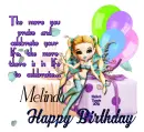 Happy Birthday ~ Melinda