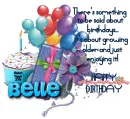 Happy Birthday ~ Belle
