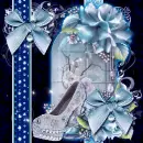 Aqua and blue background