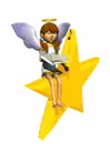 angel yellow stars