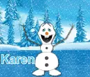 Snowman - Karen
